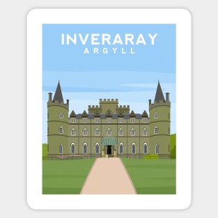 Inveraray Castle - Argyll, Scotland Sticker